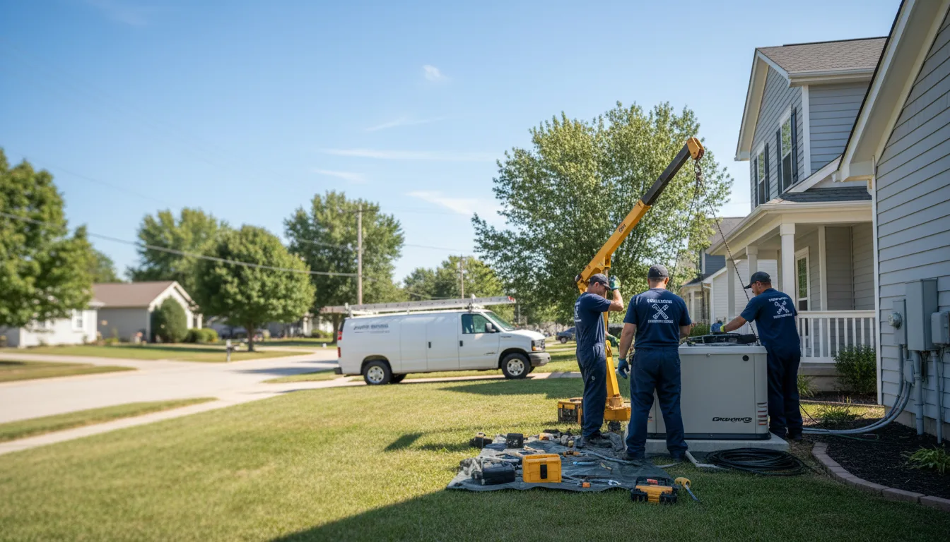 Generator Installation in Hitchcock, TX near me